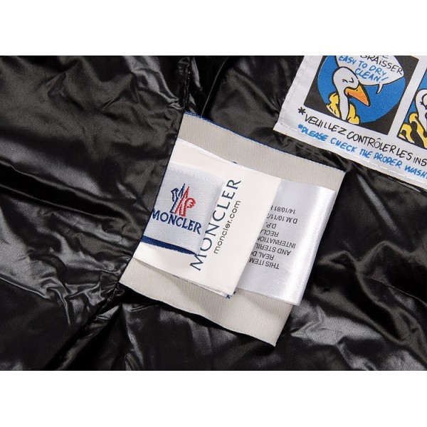 Moncler cappello nero e Slash Moda caldo Uomo Cappotti uscita